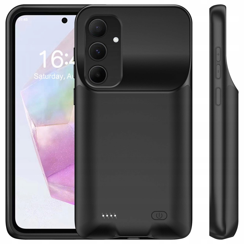 Pouzdro s 10000mAh baterií pro Samsung Galaxy A55 5G, powerbanka, kryt, case