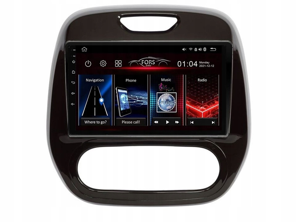 Android rádio FS1-Lite Renault Captur Clio (9 míst, ruční Ac) 2013-2017