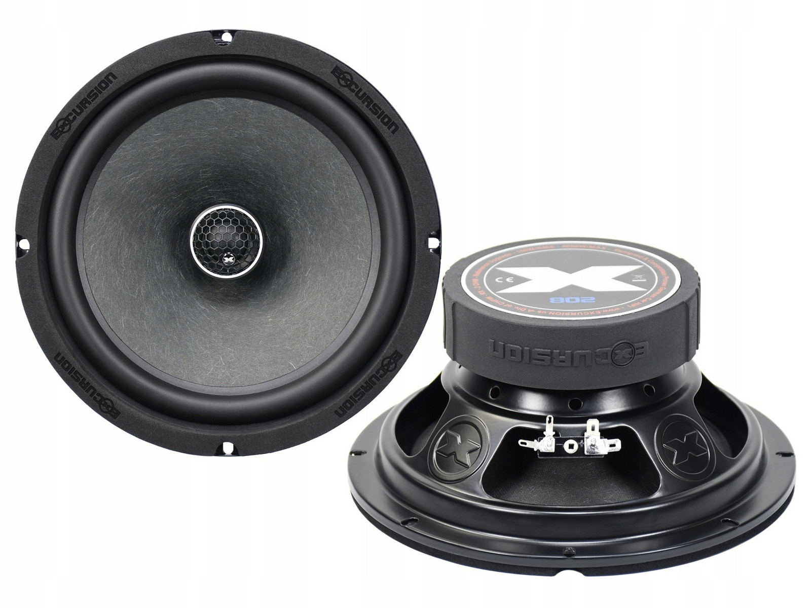 Reproduktory Excursion RX-802 2-pásmové 20cm 150/400W, 92dB, 35-20000Hz 2ohm