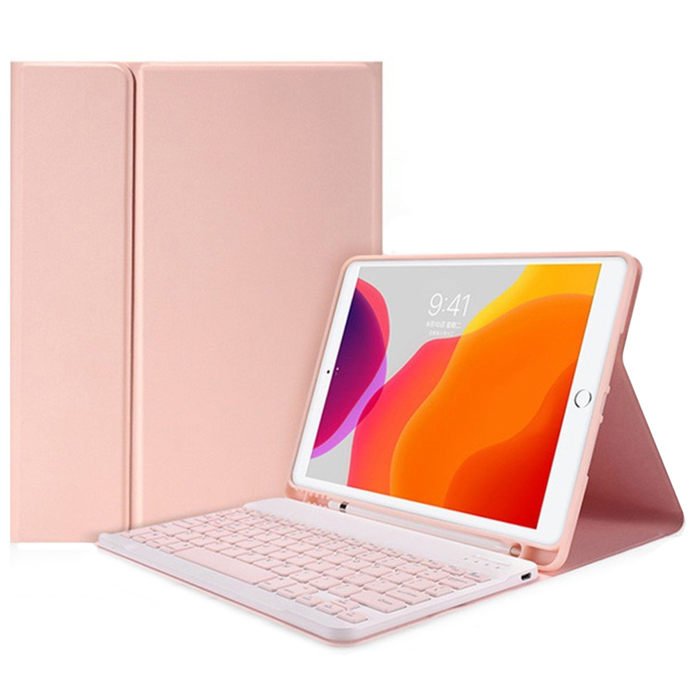 Pouzdro S Bluetooth Klávesnicí Pro Ipad 10.2 7/8/9 Gen Flipové Pouzdro Case