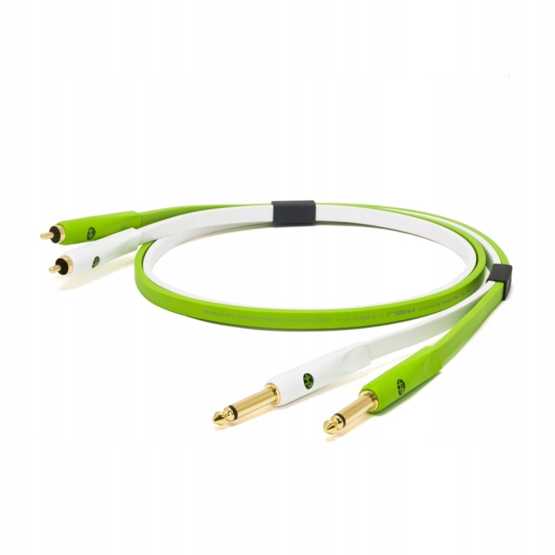 Kabel kabel 2x Velký Jack 6,3 mm/ 2x Rca B Neo 1m