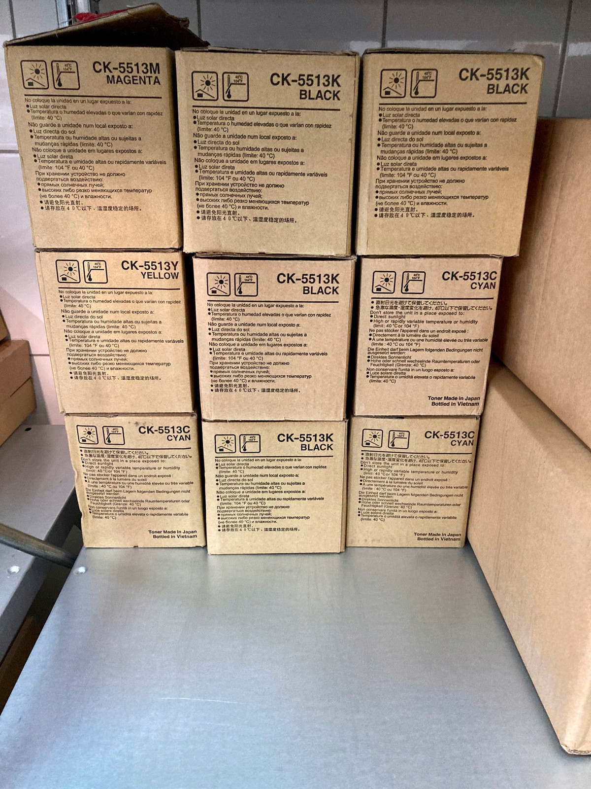 Toner Triumph Adler CK-5513K Black pro TA355Ci 1T02VM0UT0 Originální