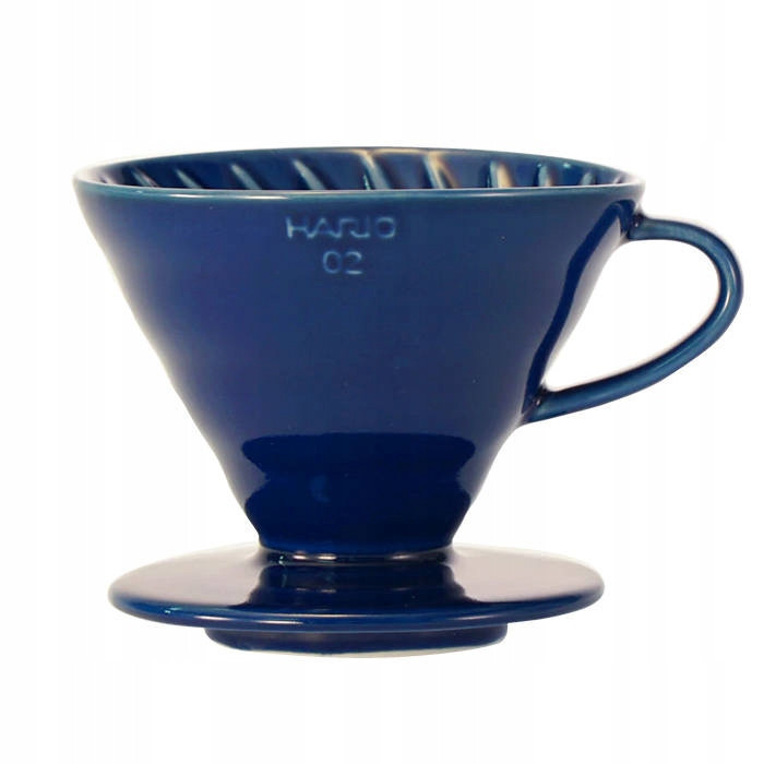 Keramický dripper Hario V60-02 Tmavě Modrá