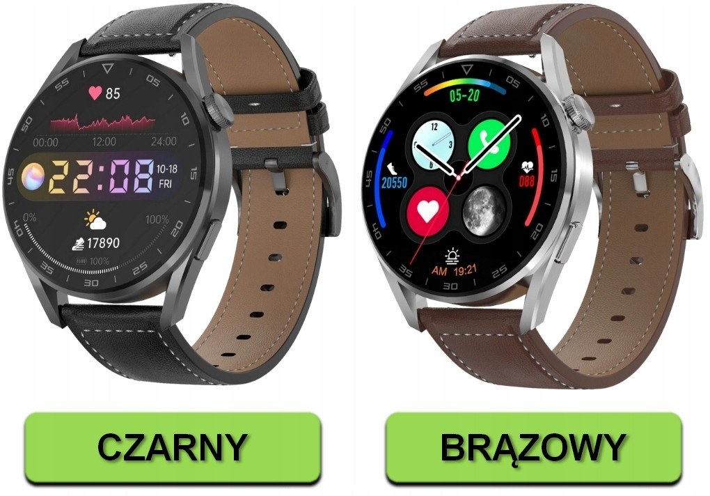 Kožený Opasek Pro Samsung Gear S3 Galaxy Watch 46MM 3 45MM Vysoká Kvalita