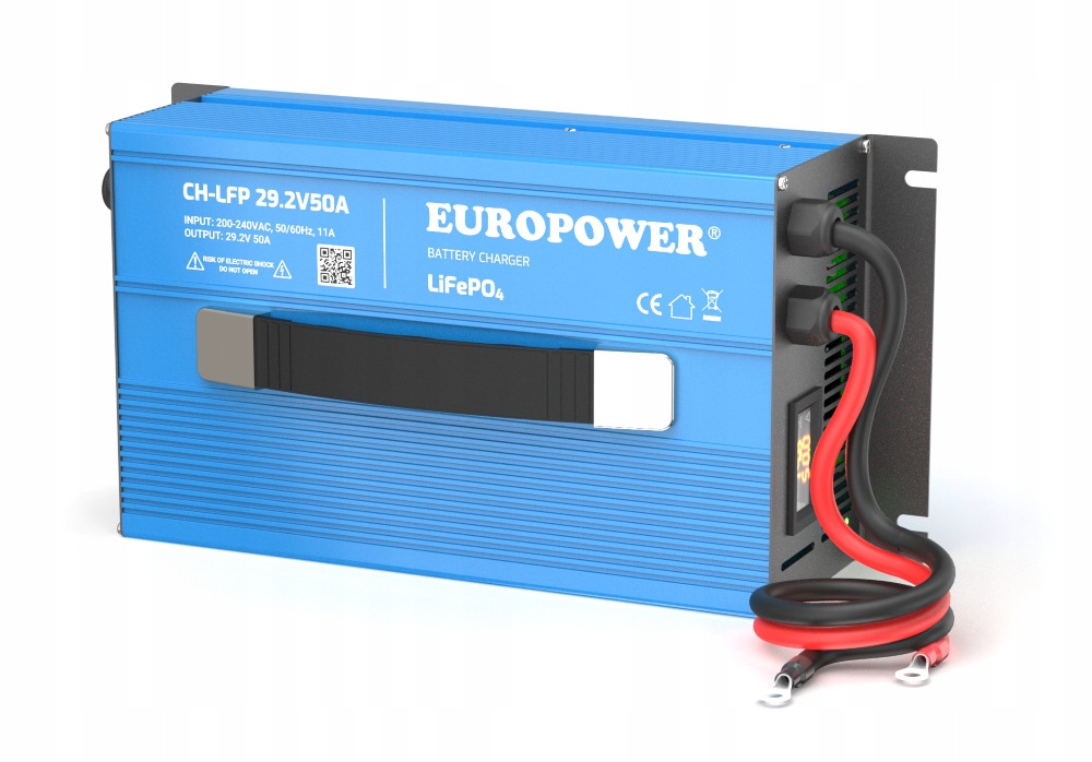 Nabíječka Usměrňovač Baterií LiFePO4 Lfp Lit Lithium 24V 50A Europower