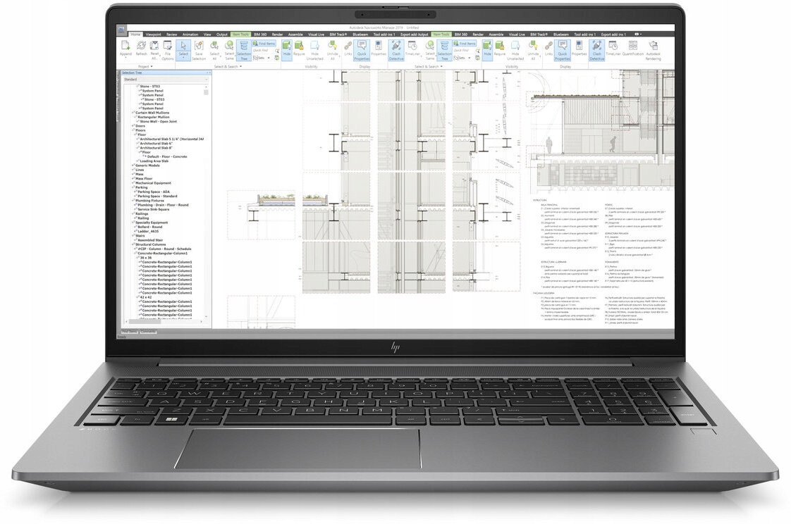 Notebook Hp ZBook Power G10, stříbrná