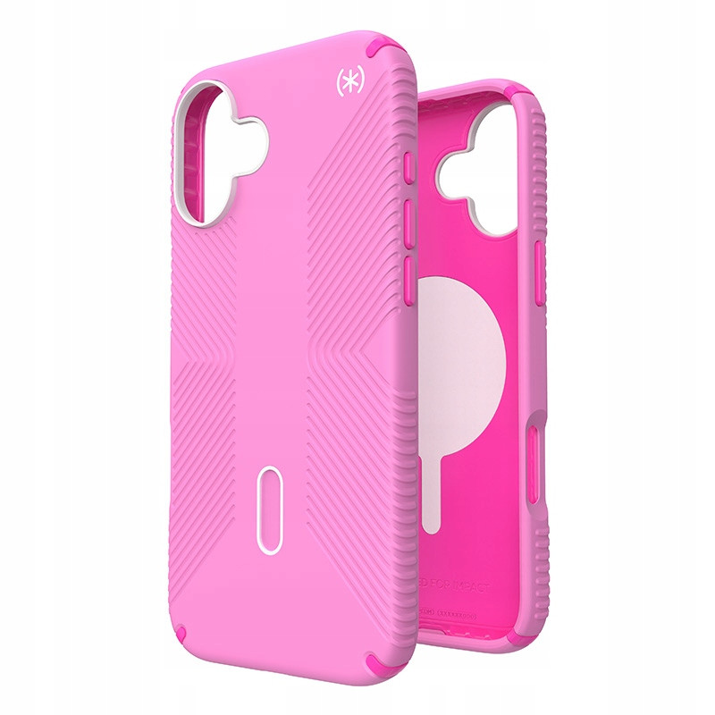 Speck Presidio2 Grip ClickLock & MagSafe – Pouzdro iPhone 16 Plus (True Pink