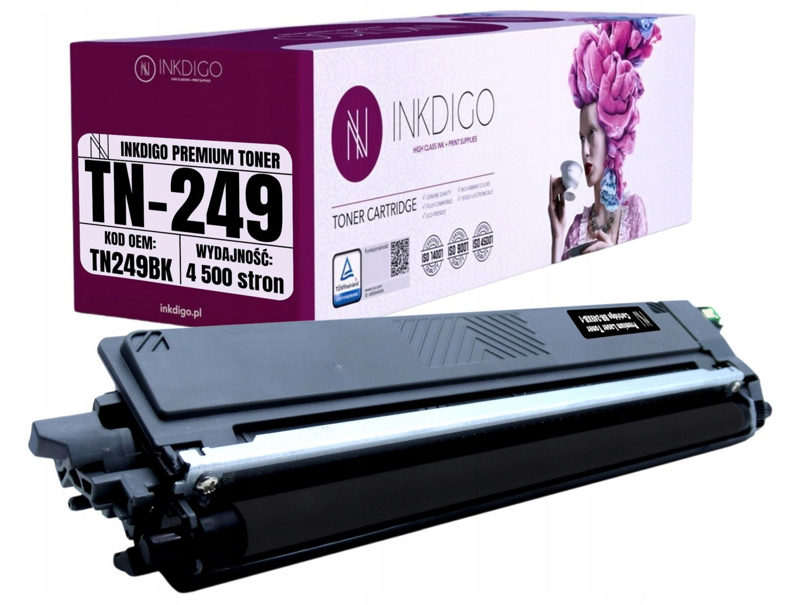 TN-249BK Toner Náhrada Pro Tiskárny Brother HL-L8230 HL-L8240 MFC-L8340