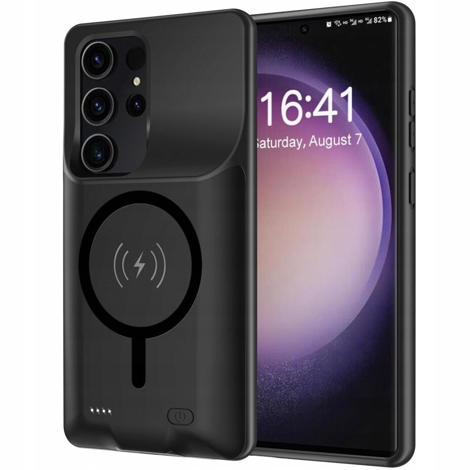 Pouzdro s 10000mAh baterií pro Galaxy S23 Ultra, Powerbanka s MagSafe s indukcí