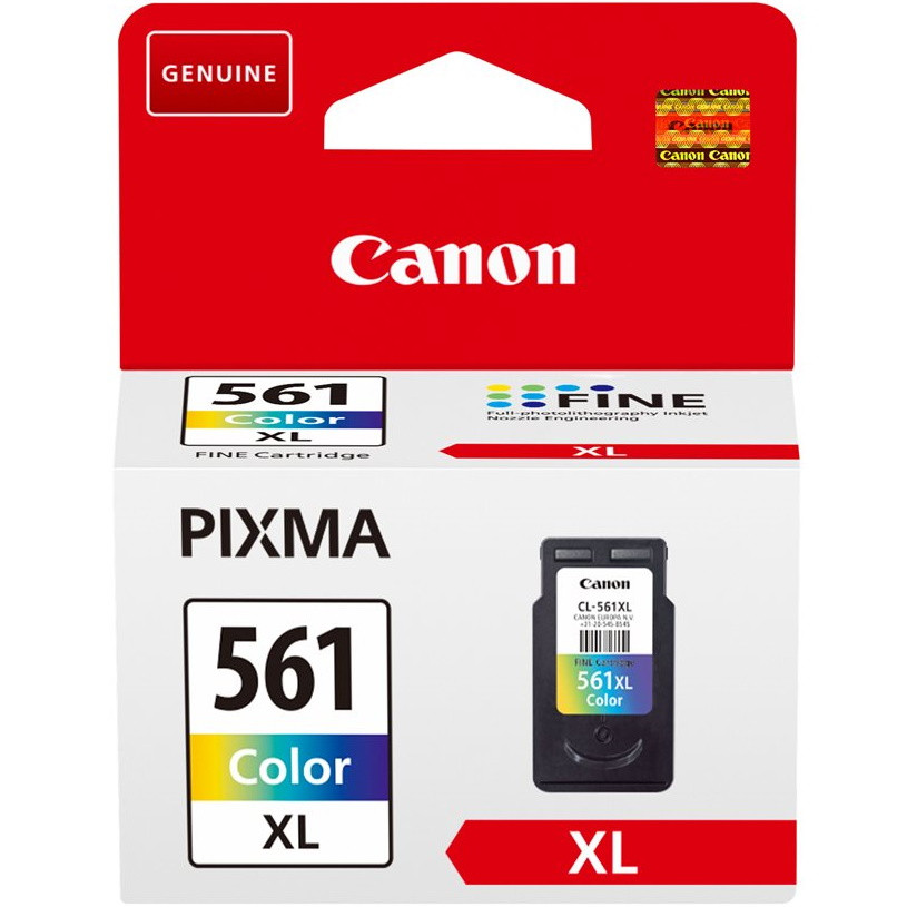 Originální Inkoust Canon CL-561XL Barevný 12.2ML 300 Stran Univerzální