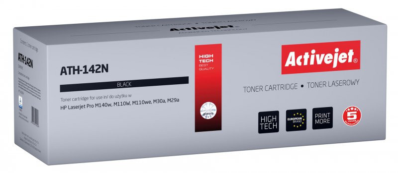 EXPACJTHP0491 Activejet ATH-142N Toner (náhrada Hp 142A W1420A; Supreme;