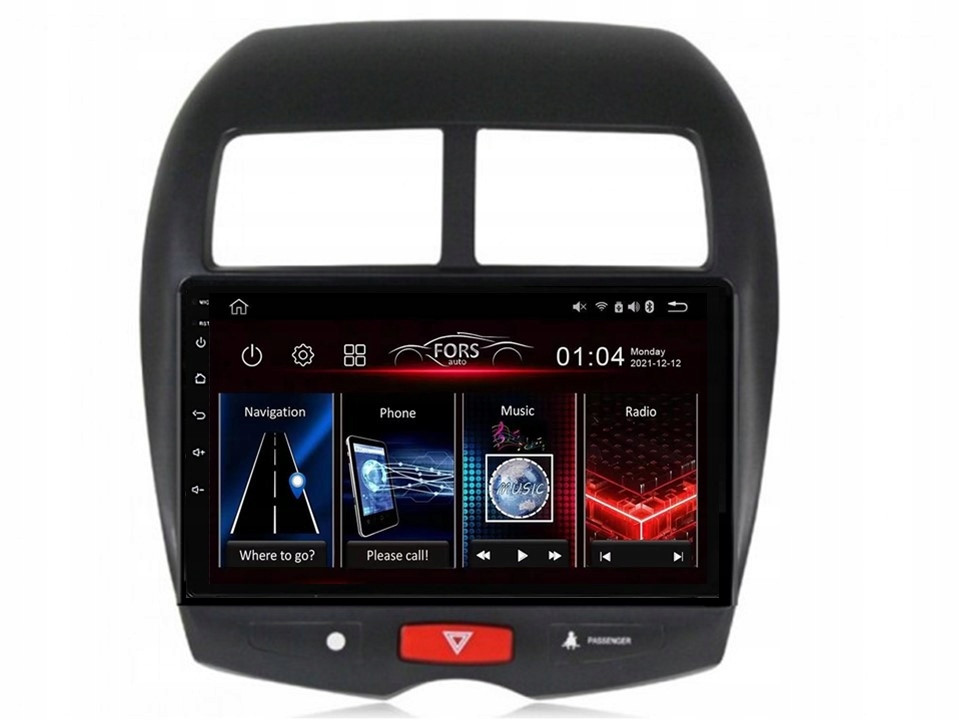 Android rádio FS2-Ultra Asx Outlander Sport 2/32GB, CarPlay Android Auto