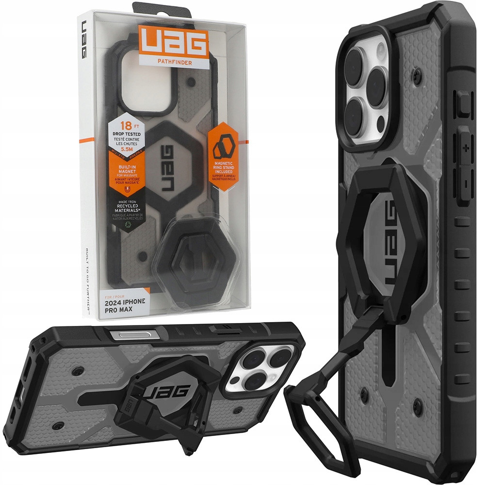 Pouzdro Uag pro iPhone 16 Pro Max držák součástí balení, pancéřový case pro MagSafe