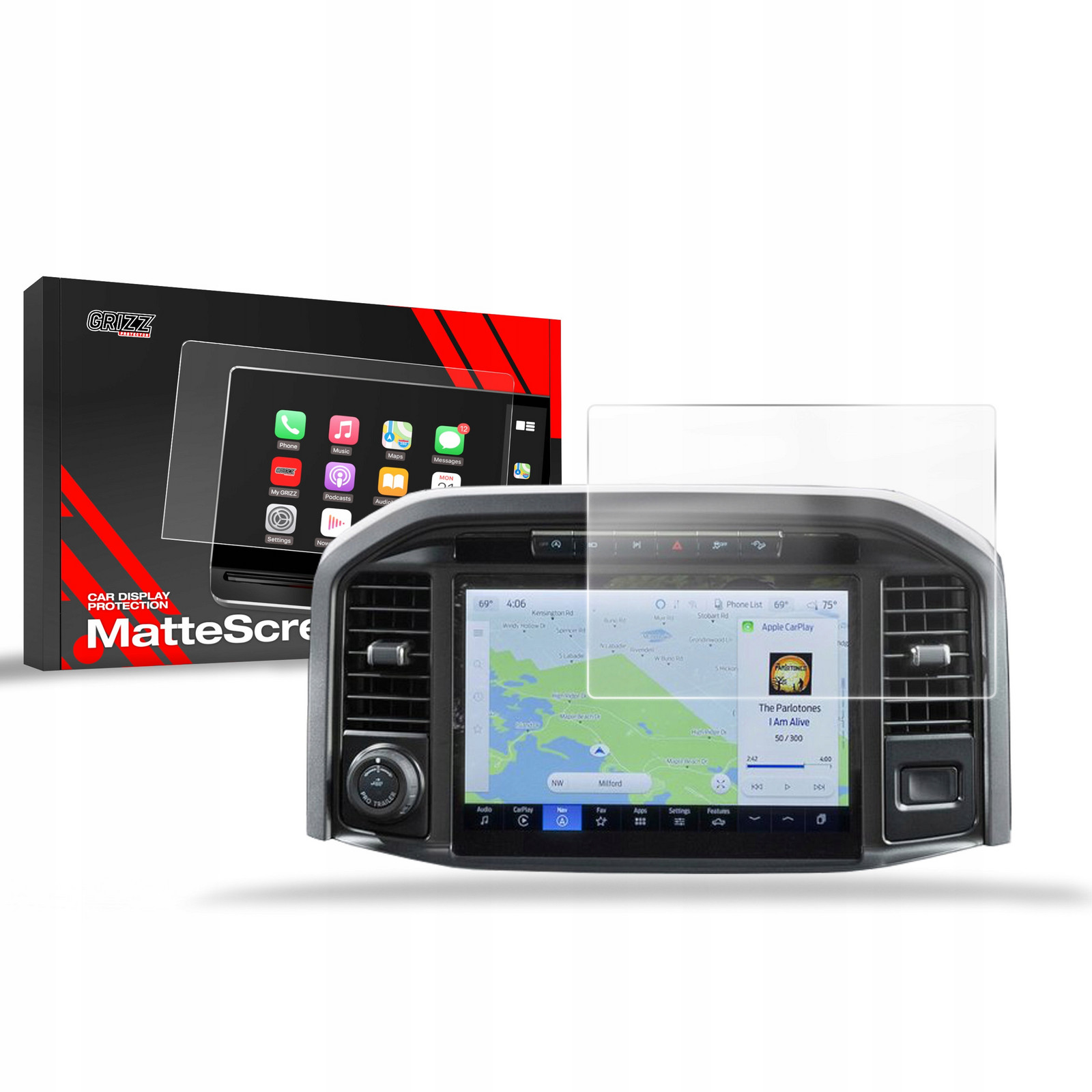 Fólie Matná pro Ford F150 Uconnect 12