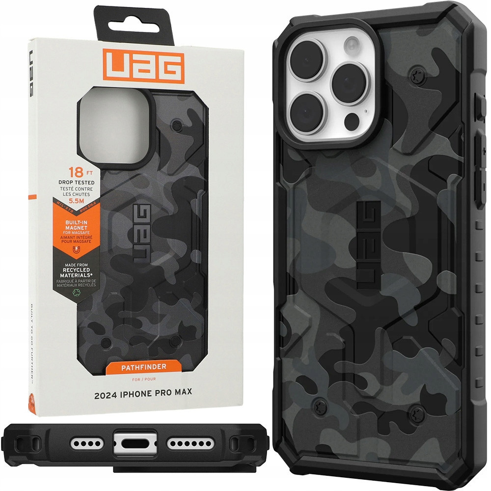 Pouzdro Uag pro iPhone 16 Pro Max pancéřové case na telefon pro MagSafe, cover