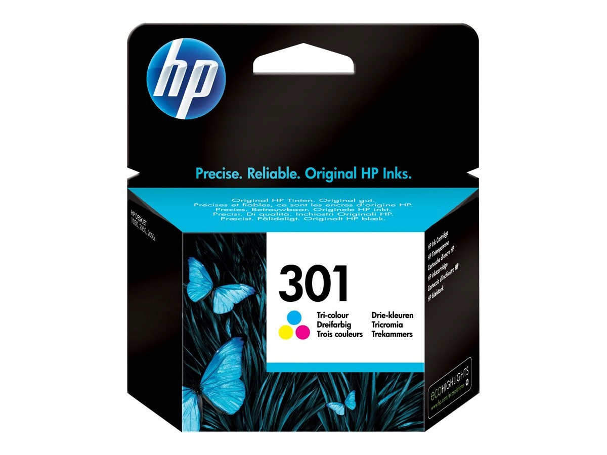 Hp 301 Barevný originální inkoust CH562EE