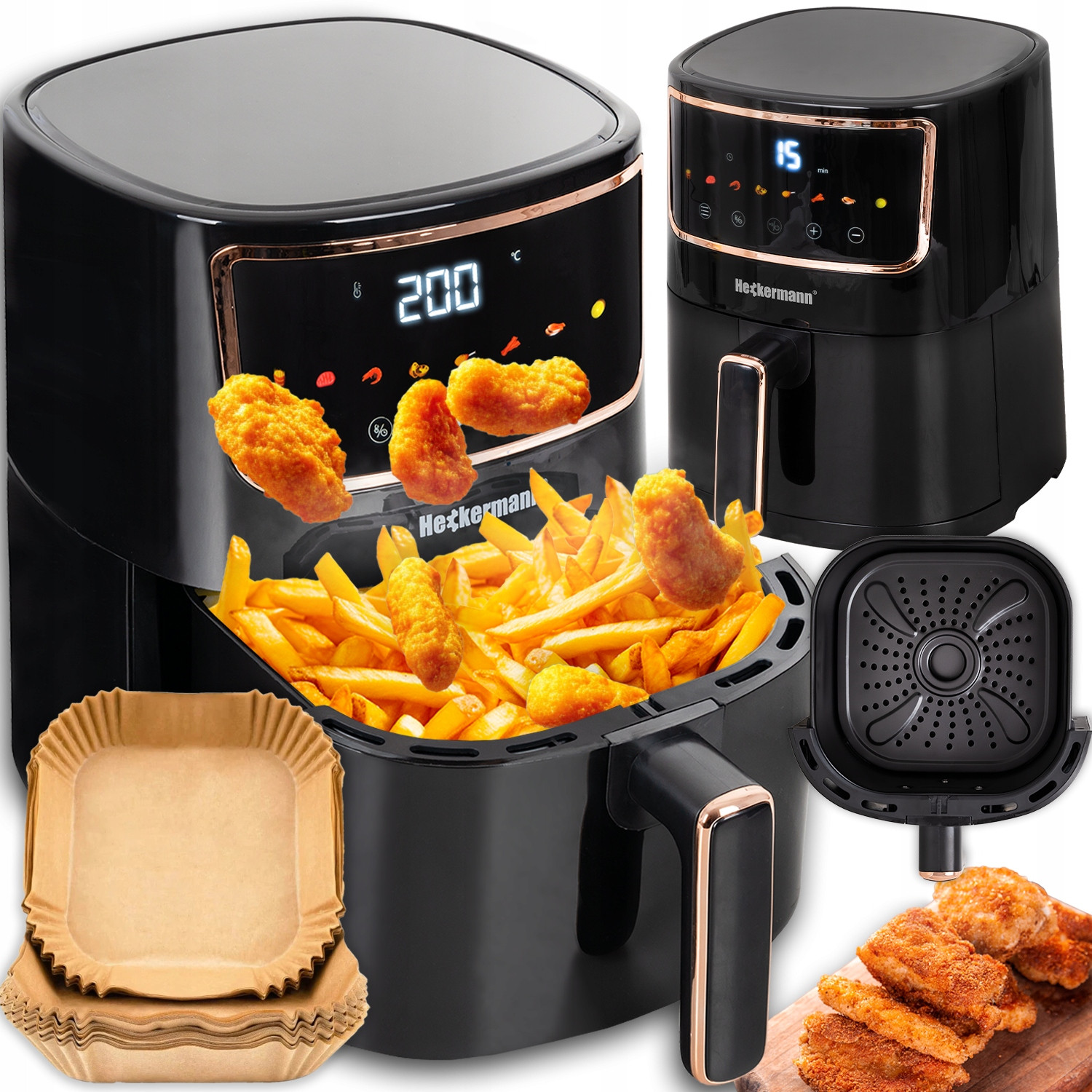 Fritéza Bez Tuku Fritéza Air Frayer 1800W 4,7L