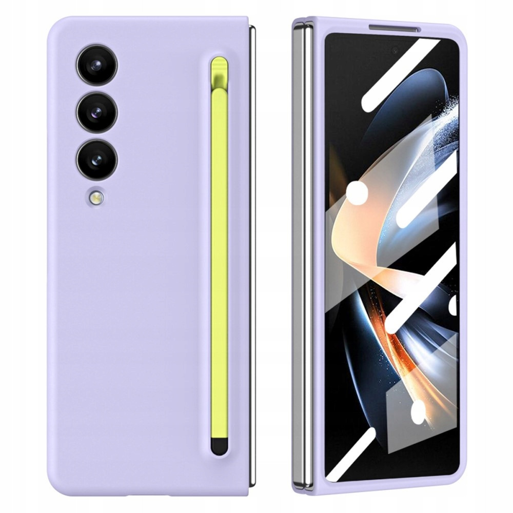 Pouzdro se sklem a stylusem pro Galaxy Z Fold 5 5G, Kryt, Obal, Case