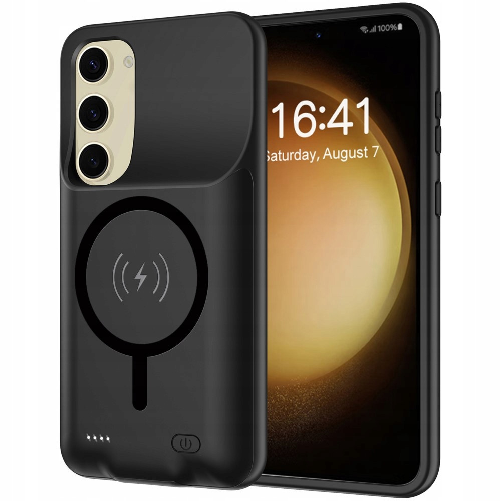 Pouzdro S 10000mAh Baterií Pro Samsung Galaxy S23 Powerbank Case Pro Magsafe