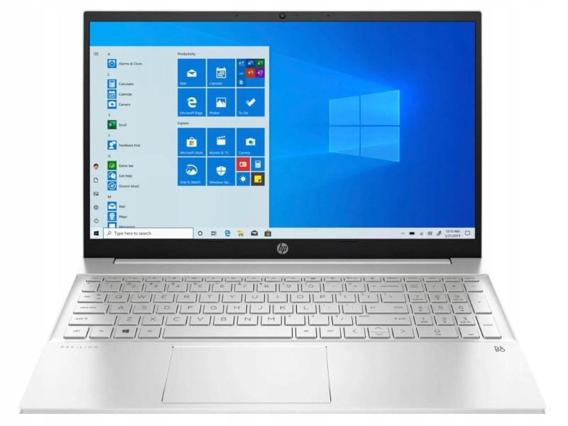 Hp Pavilion 15 Ryzen 3 5300U 16GB 512SSD Fhd Dotyk W10 Stříbrná