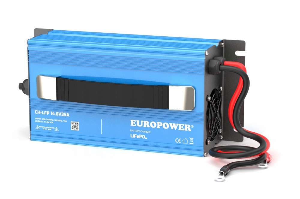 Nabíječka Usměrňovač Baterií LiFePO4 Lfp Lit Lithium 12V 35A Europower