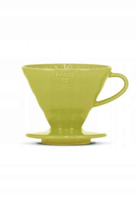 Keramický dripper Hario V60-02 zelený filtry