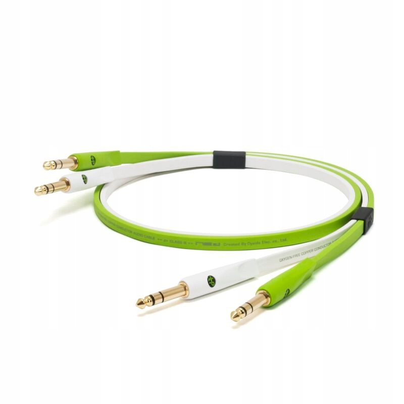 Kabel kabel 2x Velký Jack 6,3 mm na 2x Velký Jack Neo d+ Trs Class B 1 metr