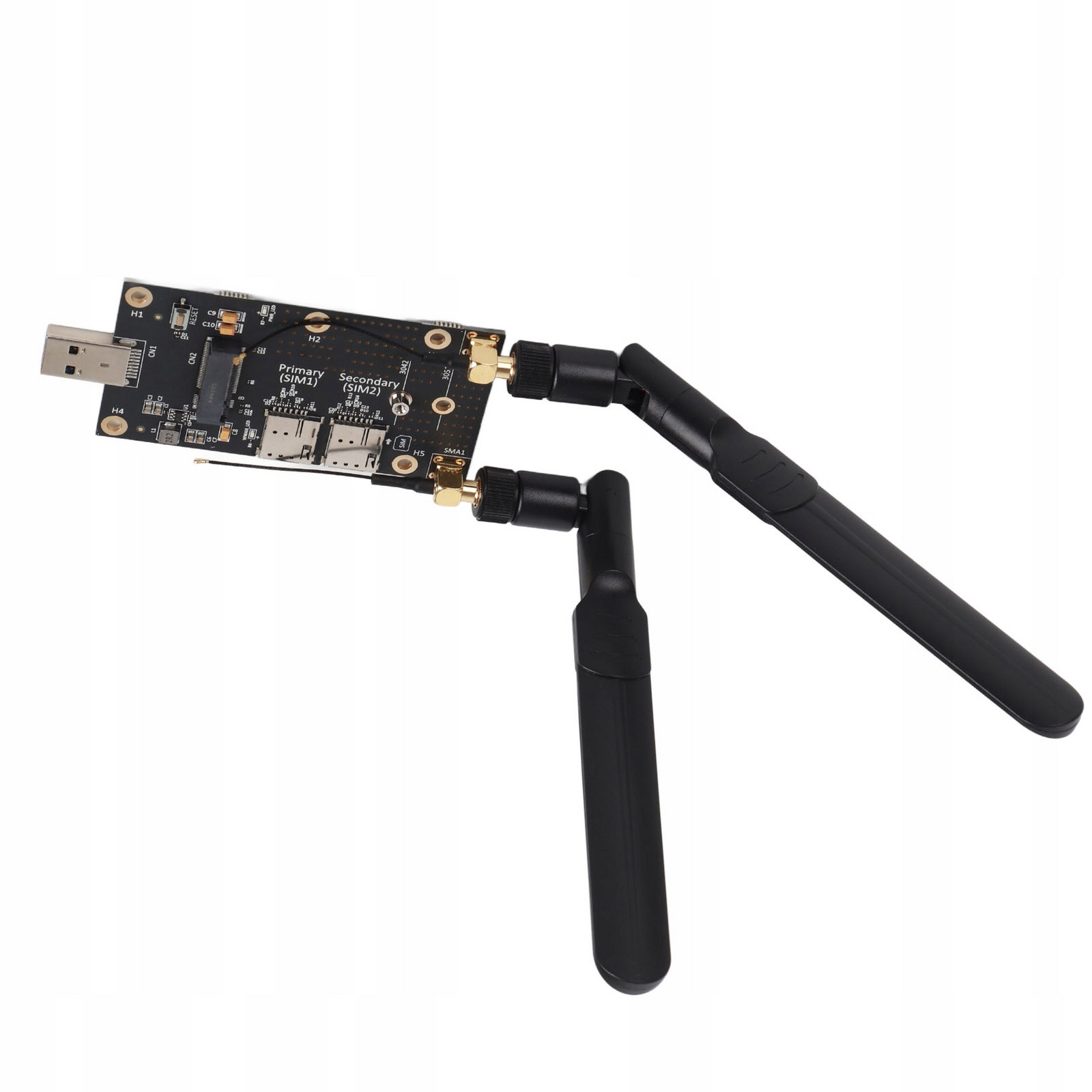 Adaptér Ngff M.2 na USB3.0 Dual Sim Card Slot