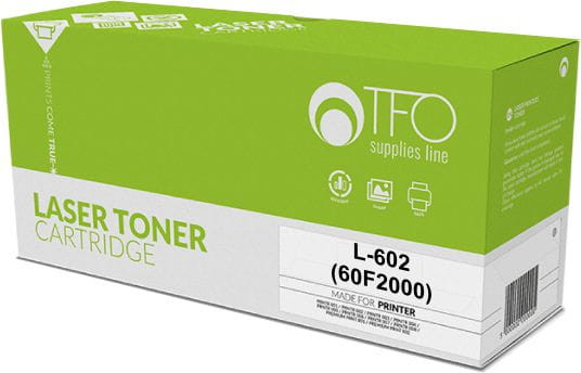 Toner pro Lexmark 60F2000 L-602 Černá Tfo MX511DE MX511DHE MX511DTE