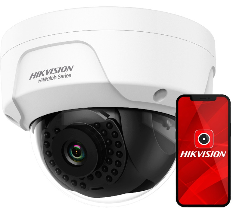 Ip kamera Hikvision 4Mpx IK10 IR30 PoE Venkovní HWI-D140H