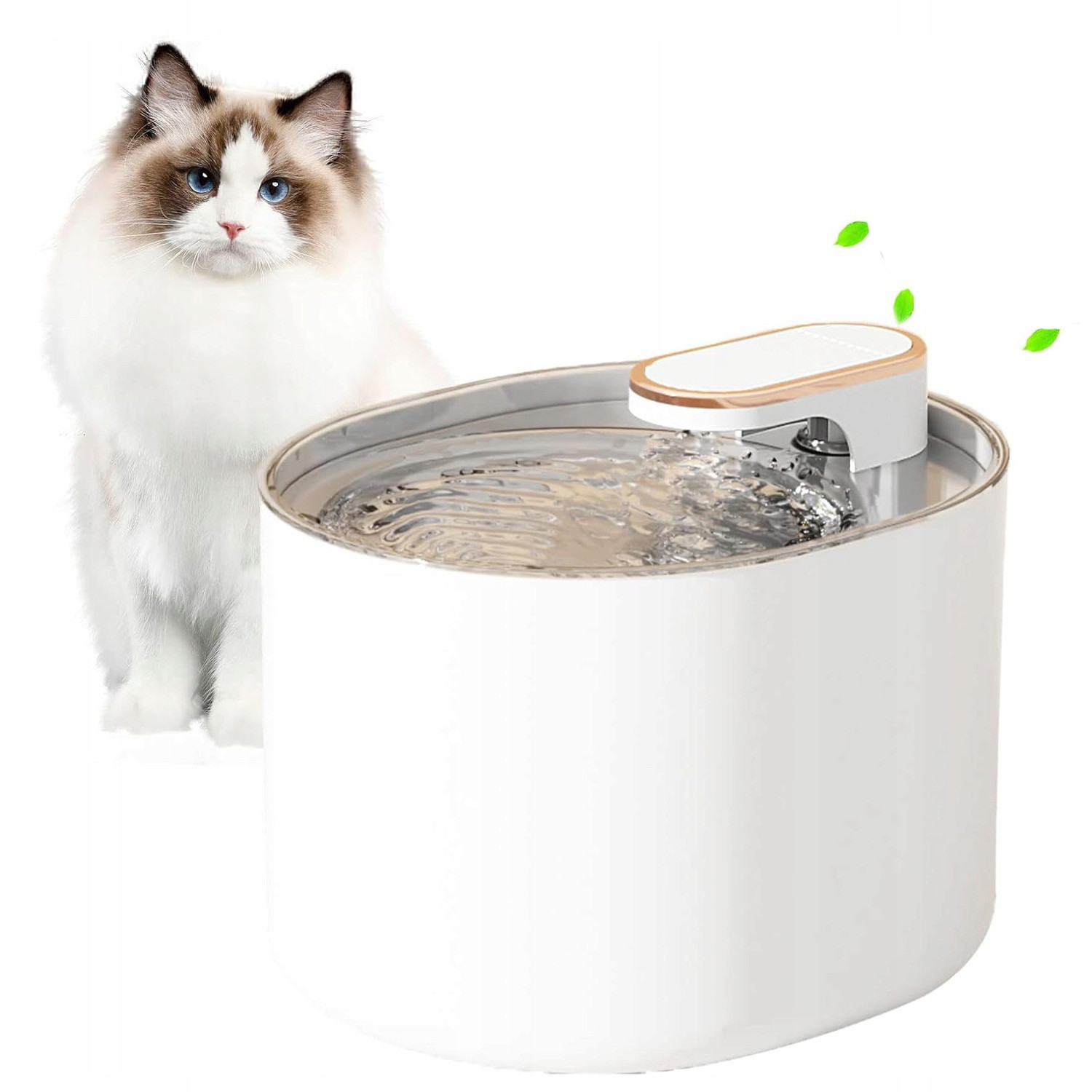 Fontána na pití pro kočky, 3 l, tichá fontána na pití s filtrem