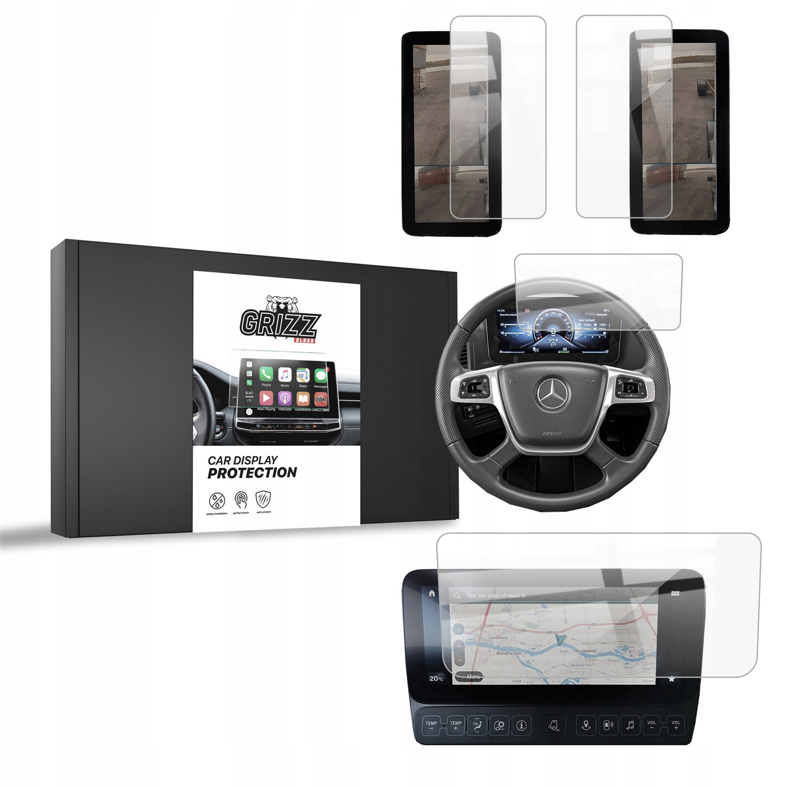 4v1 Fólie Keramická pro Mercedes Actros F (2021-2024)