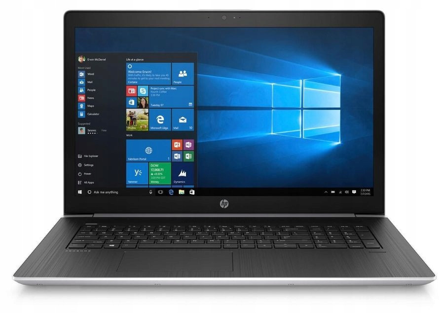 Hp ProBook 470 G5 i7-8550U 16GB 930MX 256GB Ssd Fhd Mat W10P Stříbrná