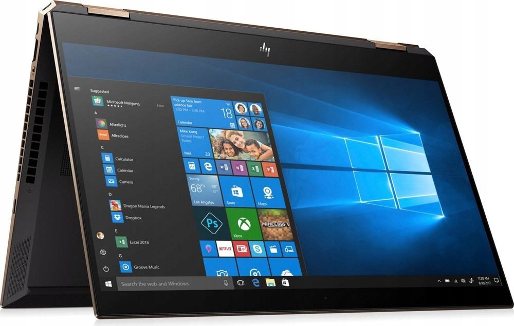 Hp Spectre 15 X360 i7-9750H 16GB 1TB PCIe GTX1650 W10 Fhd Dotyk Černá