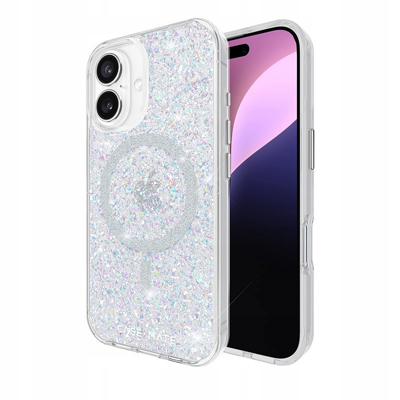 Case-Mate Twinkle MagSafe – Pouzdro iPhone 16 (Disco)