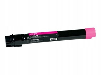 Toner pro Lexmark C950 X950 X954 X952 C950X2MG Magenta Náhrada 22000kopie