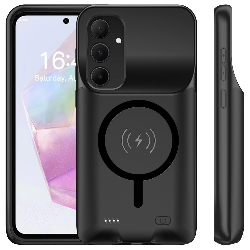 Pouzdro s 10000mAh baterií pro Galaxy A55 5G, Powerbanka s MagSafe s indukcí