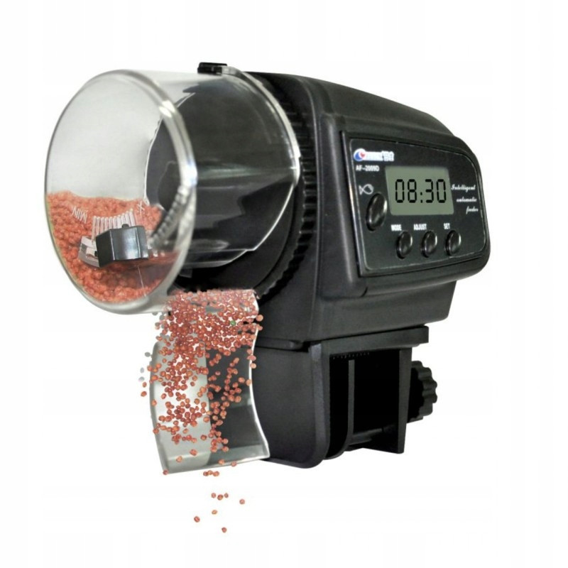 Krmítko Automatické LCD Pro Ryby Krmítko Na Krmivo