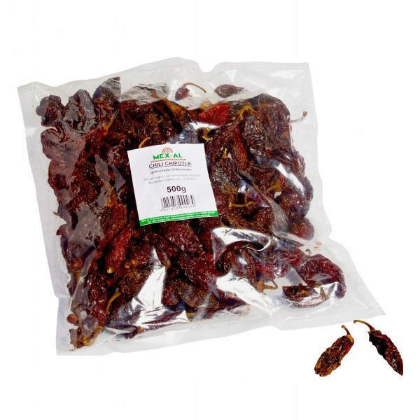 500 g celé sušené Chipotle chilli