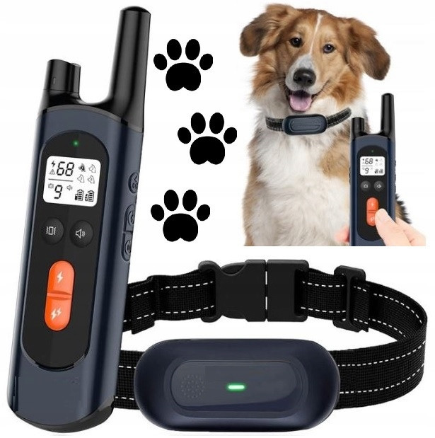 Elektrický obojek pro Psa Tréninkový protiŠTĚKACÍ pastuch na Štěkání