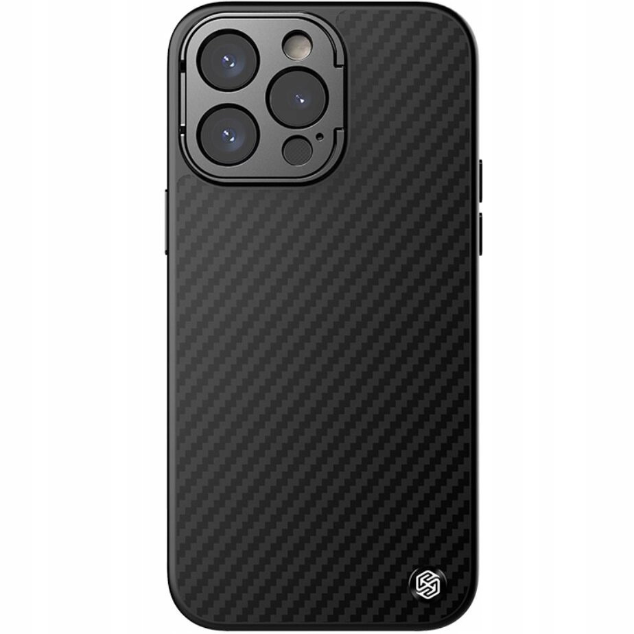 Pouzdro Nillkin pro iPhone 15 Pro, Carbon case, obal, kryt, pouzdro