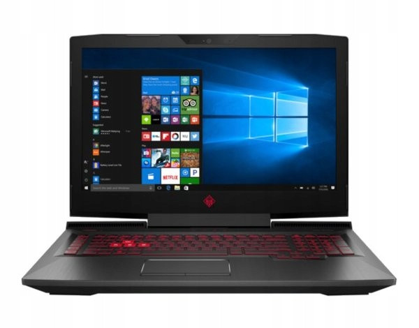 Hp Omen 17 i7-8750H 16GB GTX1060 256SSD+1TB W10 Fhd Mat 120Hz Černá