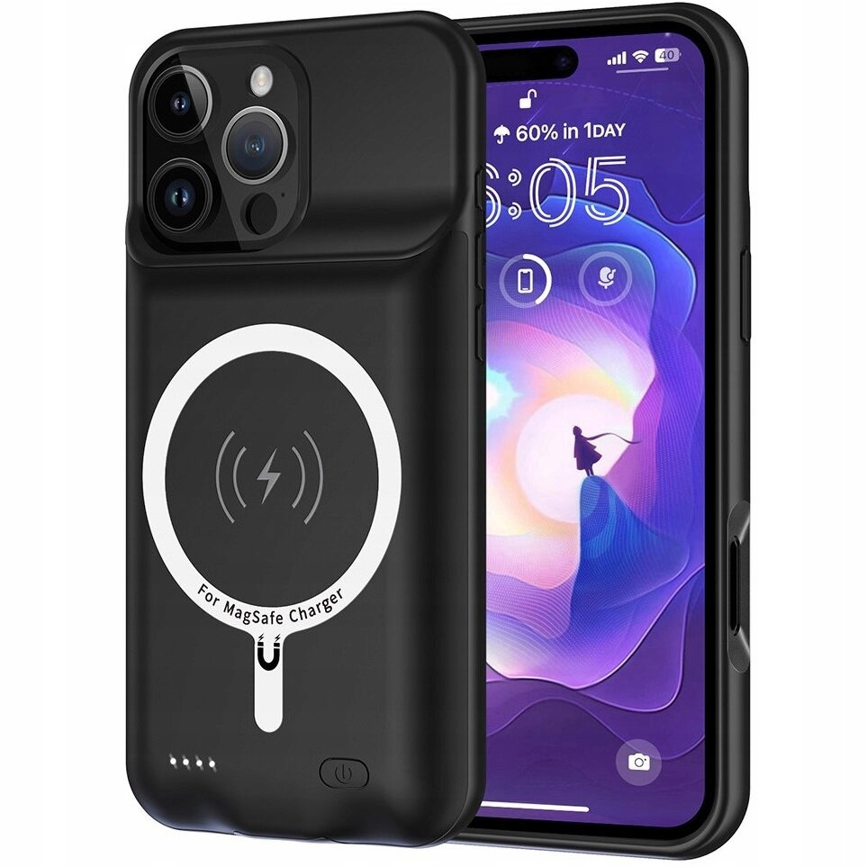 Pouzdro S 7000mAh Baterií Pro Iphone 16 Pro Kryt Powerbank Case Pro Magsafe