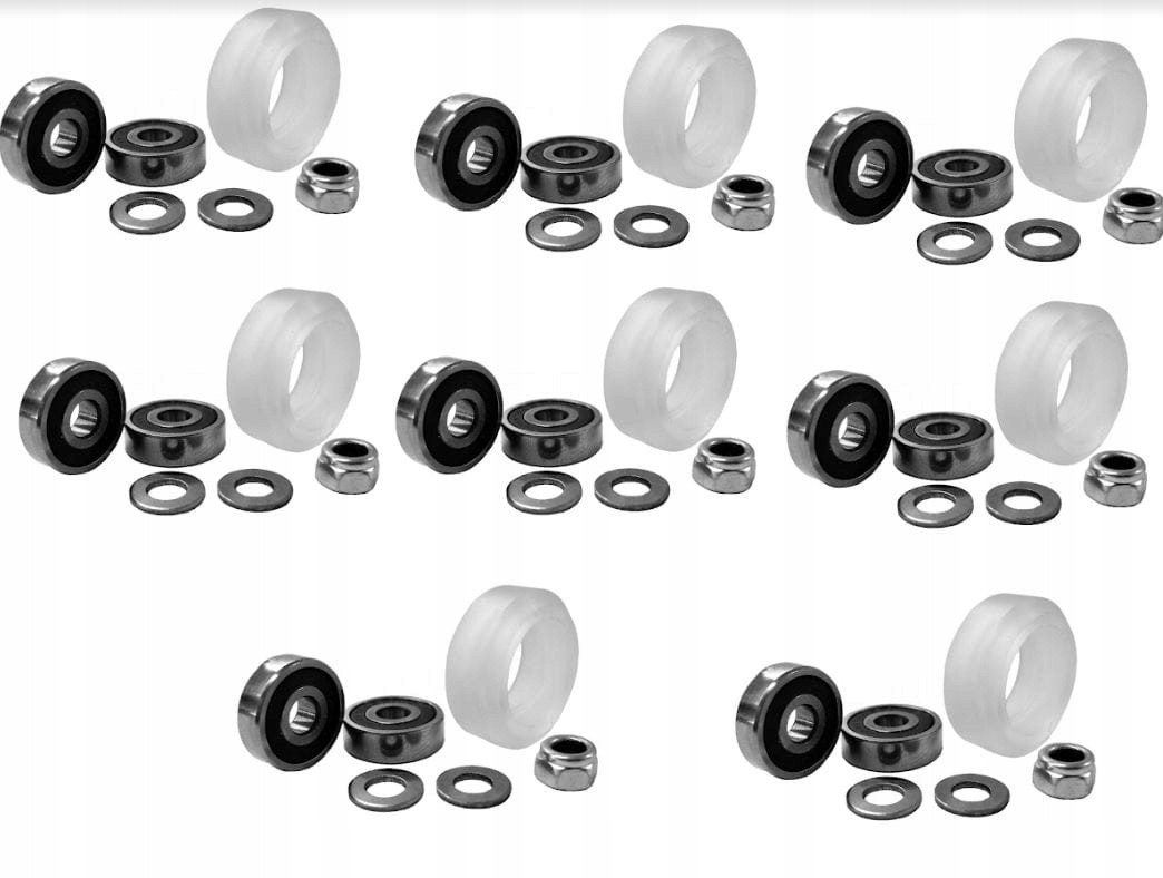 8 x Sada: Váleček V-slot Xtreme Solid V Wheel Kit