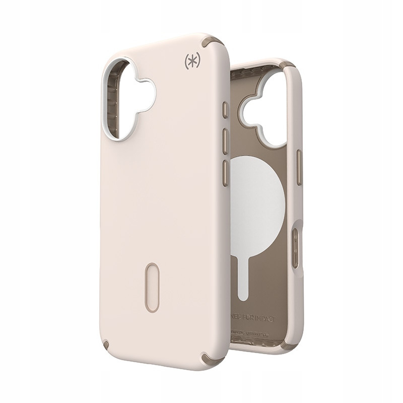 Speck Presidio2 Pro ClickLock & MagSafe – Pouzdro iPhone 16 (Bleached Bone H