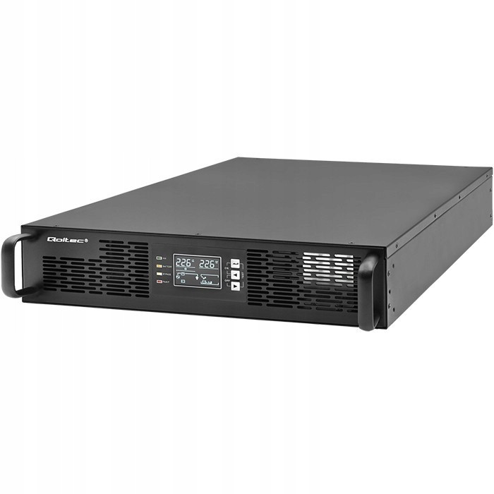 Qoltec Záložní zdroj Ups pro Rack 2.4kVA 2400W LCD Epo Usb On-line