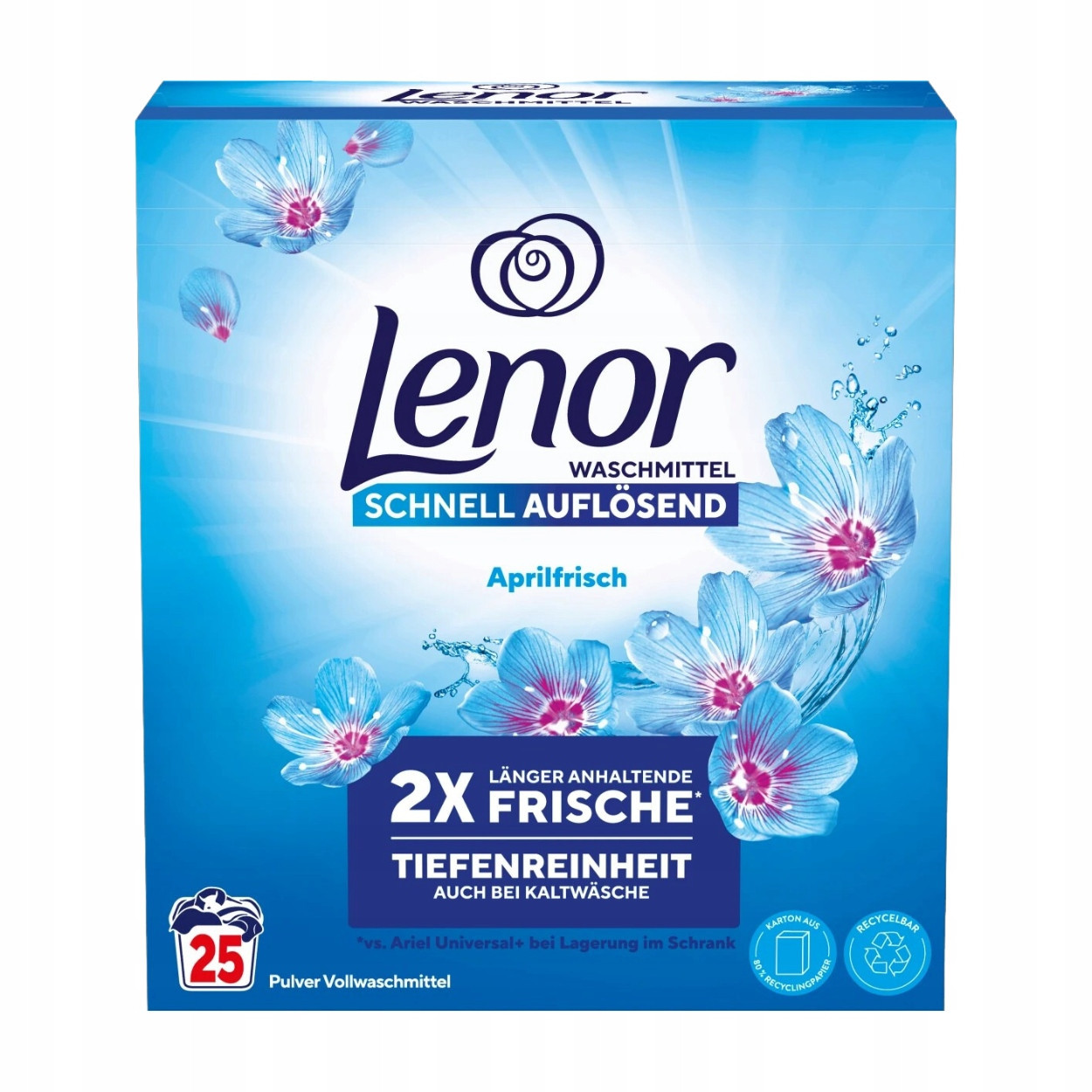 Lenor Universal Aprilfrisch prací prášek 25 praní 1.5kg De