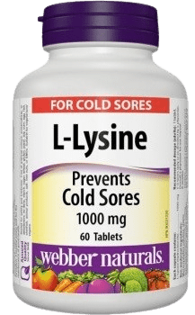 WEBBER NATURALS L - Lysine 1000 mg 60 tablet