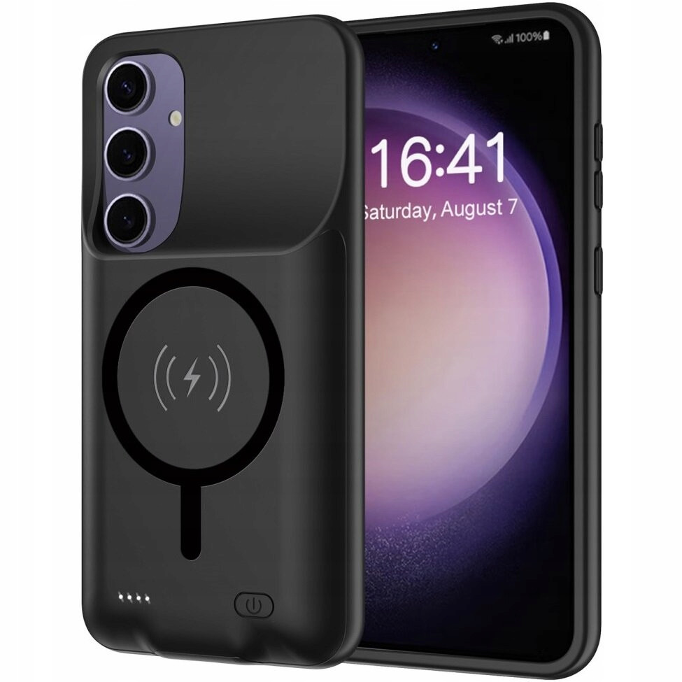 Pouzdro S 10000mAh Baterií Pro Samsung Galaxy S24+ Plus Powerbanka Pro Magsafe