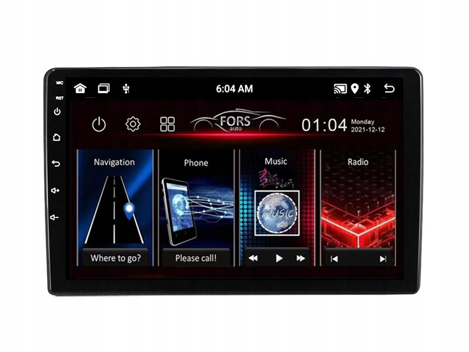 Rádio Android FS2-Pro Fiat Ducato 2011+ 2/32 CarPlay Android Auto 8jádrový